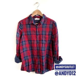 SOLD H&M Plaid Button Down Size Medium